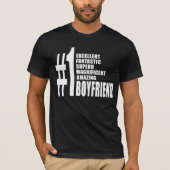 Cool BoyVrienden : Nummer één boyvriend T-shirt (Voorkant)