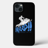 Cool Braap Snowmobile Snowrider Case-Mate iPhone Case (Achterkant)