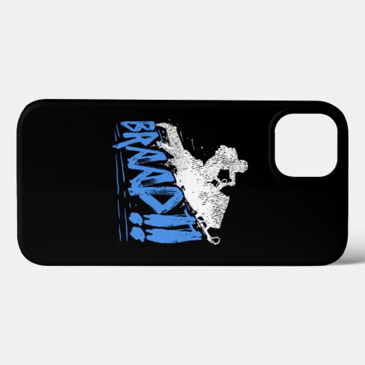 Cool Braap Snowmobile Snowrider Case-Mate iPhone Case (Achterkant (horizontaal))