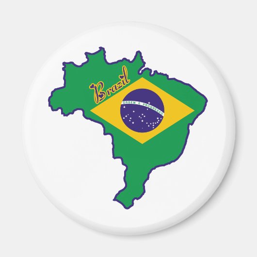 Cool Brazil Magneet (Voorkant)