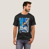 Cool Break Dancing van Boy Dance Break Dance Hip H T-shirt (Voorkant volledig)