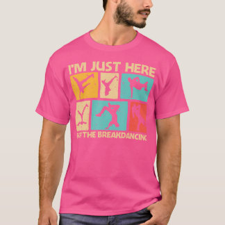 Cool Breakdance Kunst voor Breakdancer Breakdancin T-shirt