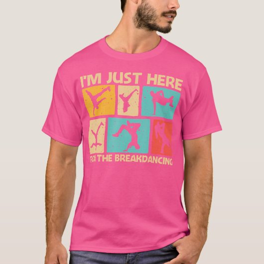Cool Breakdance Kunst voor Breakdancer Breakdancin T-shirt (Voorkant)