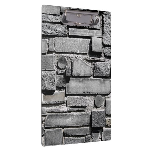 Cool Brick Wall Patroon Klembord (Rechts)