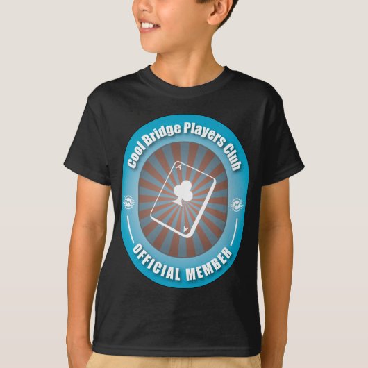 Cool Bridge-spelers Club T-shirt (Voorkant)