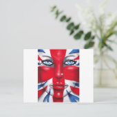 Cool Britannia Briefkaart (Staand voorkant)