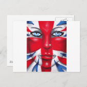 Cool Britannia Briefkaart (Voorkant / Achterkant)