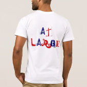 Cool British Dad at Large I T-Shirt (Achterkant)