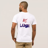 Cool British Dad in Large IV T-shirt (Achterkant volledig)