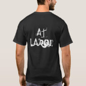 Cool British Dad in Large T-shirt (Achterkant)