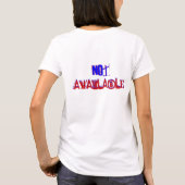 Cool British Mam niet beschikbaar II T-shirt (Achterkant)
