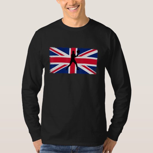 Cool British Tennis T-shirt (Voorkant)