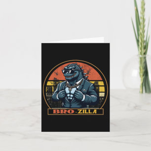 Cool Bro Brozilla Sterke Broeder Saurus Familie Ma Kaart