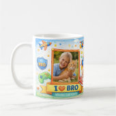 Cool Bro Photo Collage Yellow Ribbon Koffiemok (Links)