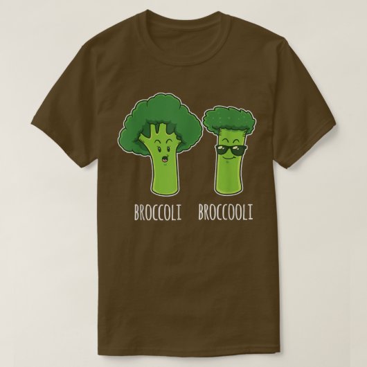 Cool Broccoli Broccooli Vegetables Lover Funny Veg T-shirt (Design voorkant)
