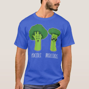 Cool Broccoli Broccooli Vegetables Lover Funny Veg T-shirt