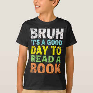 Cool broek lezen boek liefhebber boekenwurm voor j t-shirt