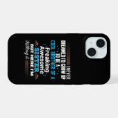 Cool Broer Van Fantastische Zus Cadeau iPhone 15 Case (Achterkant horizontaal)