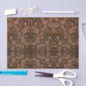 Cool Bronze Antiek tandwielen Steampunk Weefpapier Tissuepapier (Craft)