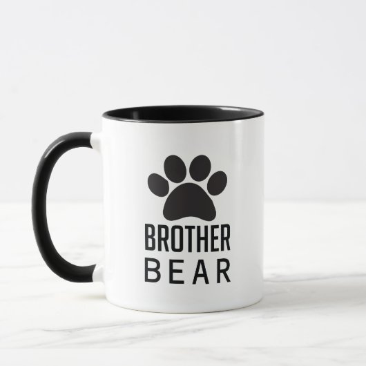 cool Brother beer voeg monogram toe Mok (Links)