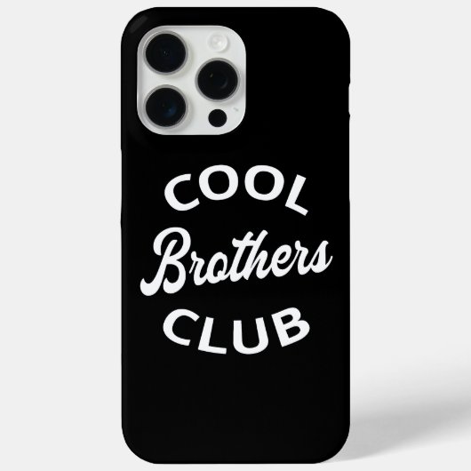 Cool Brothers Club I Case-Mate iPhone Case (Achterkant)