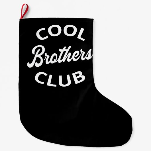 Cool Brothers Club I Grote Kerstsok (Voorkant)