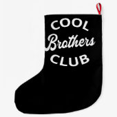 Cool Brothers Club I Grote Kerstsok (Achterkant)