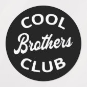 Cool Brothers Club I Labels (Design 1)