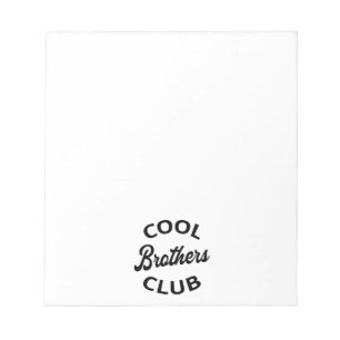 Cool Brothers Club I Notitieblok