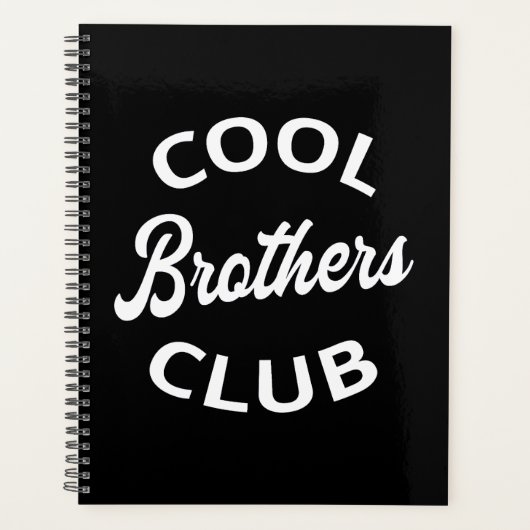 Cool Brothers Club I Planner (Voorkant)