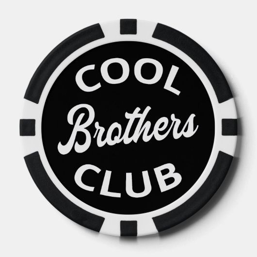 Cool Brothers Club I Poker Chips (Voorkant)