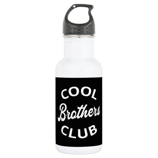 Cool Brothers Club I Waterfles (Voorkant)