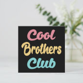 Cool Brothers Club II Kaart (Staand voorkant)