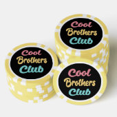 Cool Brothers Club II Poker Chips (Opstapeling)