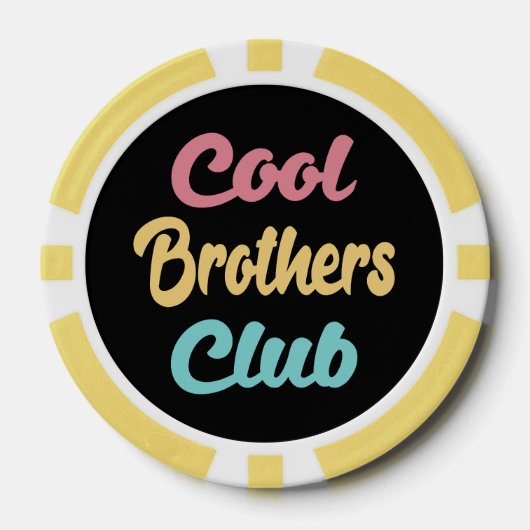 Cool Brothers Club II Poker Chips (Voorkant)