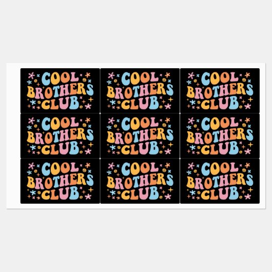 Cool Brothers Club III Labels (Vel)