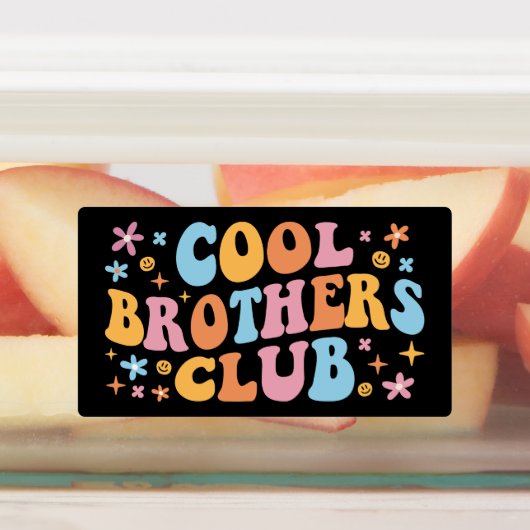 Cool Brothers Club III Labels (Aangebracht)