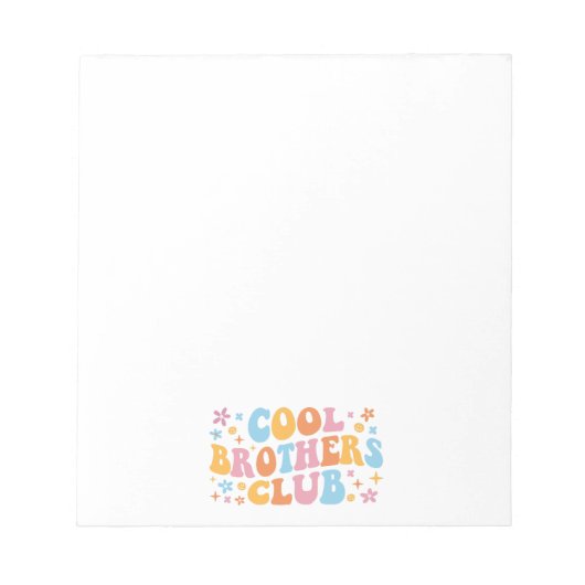 Cool Brothers Club III Notitieblok (Voorkant)