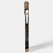 Cool Bruin mossy hout schors Uw aangepaste naam Case-Mate iPhone Case (Achterkant / Links)