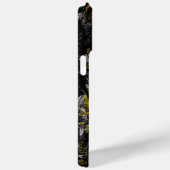 Cool Bruin mossy hout schors Uw aangepaste naam Case-Mate iPhone Case (Achterkant / Rechts)