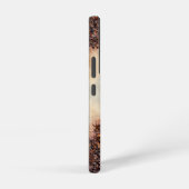 Cool bruin roestig metaal textuur Custom naam Samsung Galaxy Hoesje (Rechterkant)