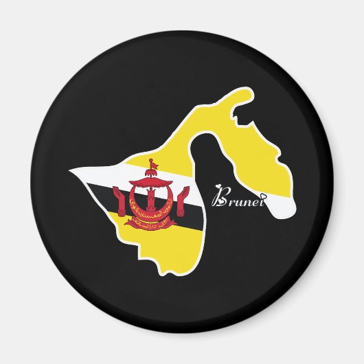 Cool Brunei Magneet (Voorkant)