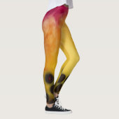 Cool bubble tea foto effect abstracte kleuren leggings (Rechts)