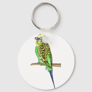 Cool Budgie Sleutelhanger