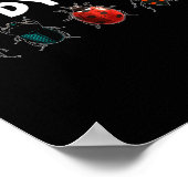 Cool Bug-cadeau voor mannen Vader Bug Hunter Dier Poster (Hoek)