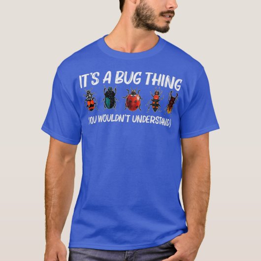 Cool Bug Gift for Men Women Bug Hunter Animal T-shirt (Voorkant)