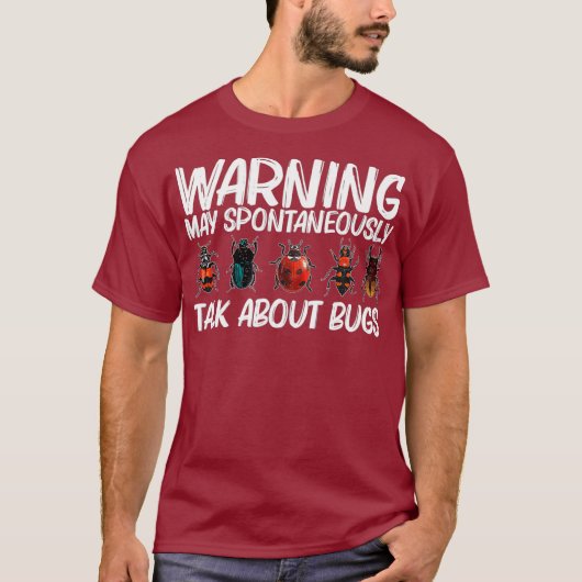 Cool Bug Gift for Men Women Bug Hunter Animal T-shirt (Voorkant)