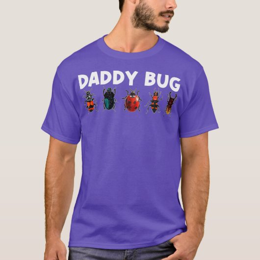 Cool Bug Gift Voor Mannen Papa Bug Hunter Dier T-shirt (Voorkant)