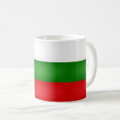 Cool Bulgaria Flag Koffiemok (Voorkant rechts)