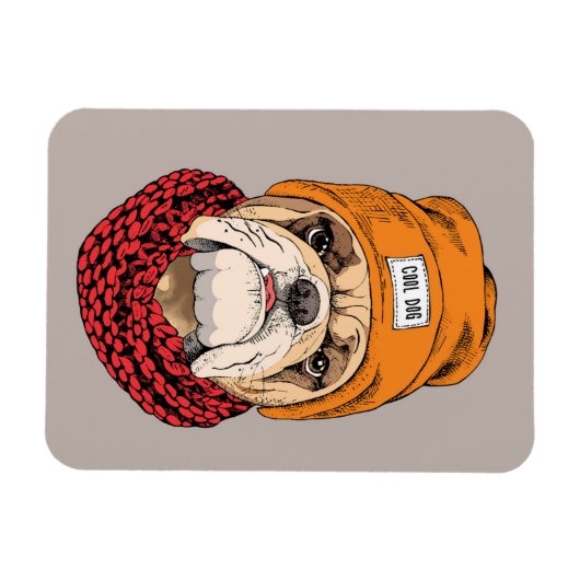 Cool Bulldog Magneet (Horizontaal)